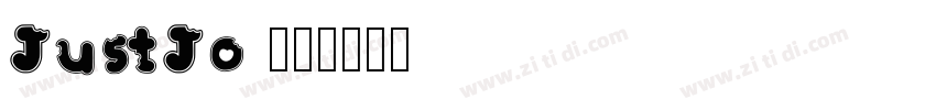 JustJo 中等字体转换